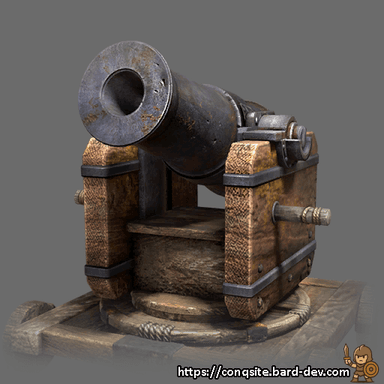 Well Made Grapeshot Cannon